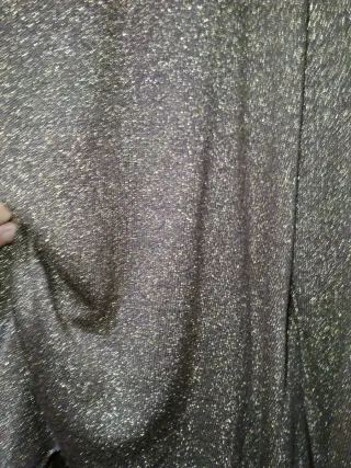 Traje de fiesta dorado y plateado Se usó una vez