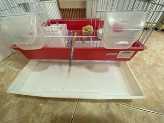 Jaula grande para pájaros Yommy con accesorios