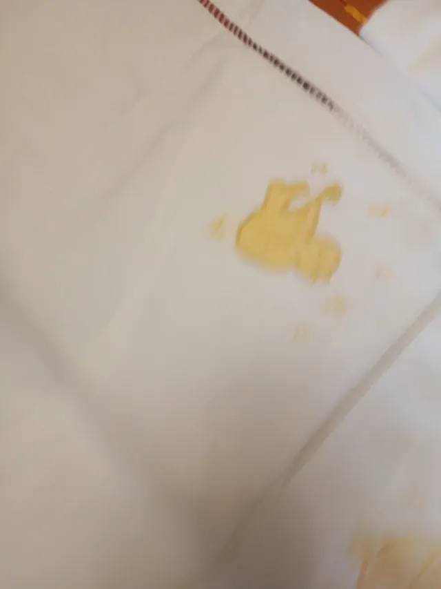 Juego cuna lino bordado mano nuevo