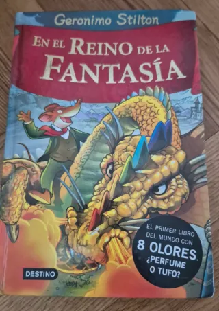 5 libros de Geronimo Stilton y el reino de la fant