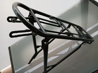 Portaequipajes aluminio negro para ruedas de 24,26