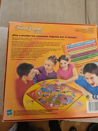 Juego de mesa Trivial Pursuit Junior