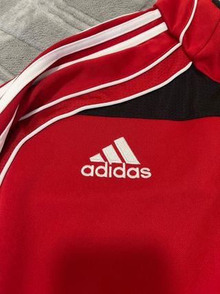 Chaqueta Adidas Retro Talla XL Roja y Negra