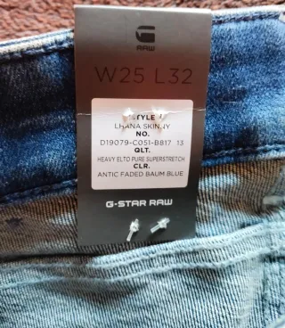 Tejanos G-Star Raw Mujer Azules