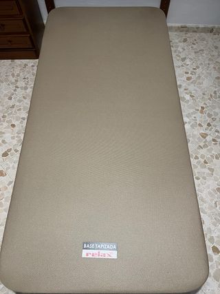 Somier tapizado Relax 4 patas