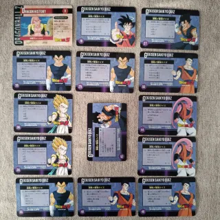Lote Cartas Dragon Ball Z - Hero Collection AMADA