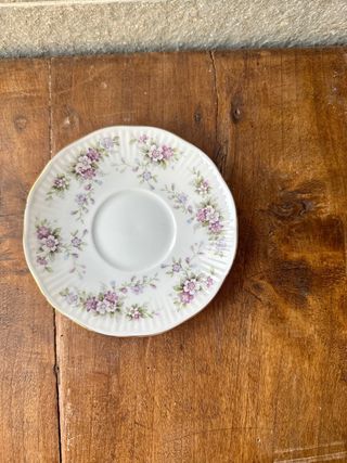 Taza de porcelana inglesa Elizabethan