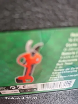 Tijera Eléctrica de Poda a Estrenar