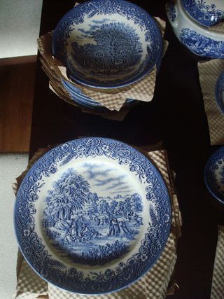 Vajilla Churchill 56 piezas porcelana