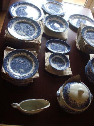 Vajilla Churchill 56 piezas porcelana