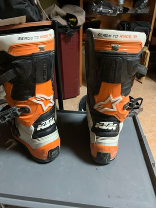 Botas Motocross KTM Naranja Talla 38