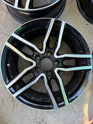 Llantas 17 Negro y Plata