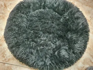 Cama para mascotas suave y redonda