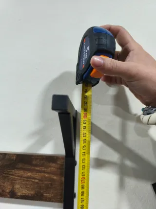 Perchero zapatero metal y madera marca vasagle