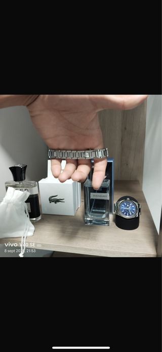 Pulsera Lacoste Plata.