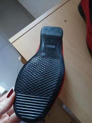 Zapatos piel rojo Fleximax t36 37 24h mujer