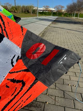 equipo completo de kitesurf