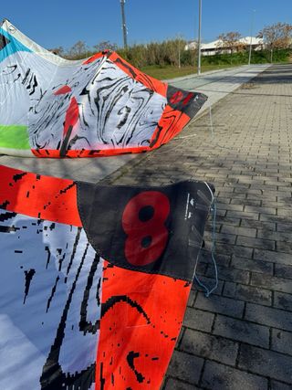 equipo completo de kitesurf