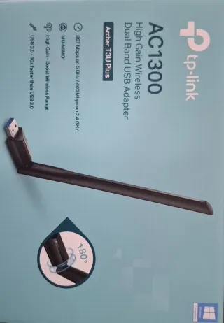 TP-Link AC1300 Archer T3U Plus Adaptador USB WiFi