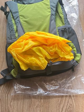 Mochila con intermitentes LED
