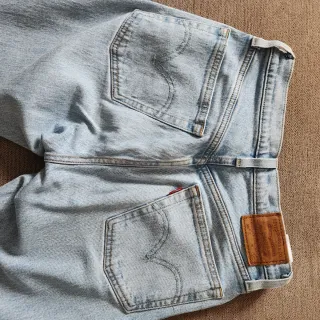 Vaqueros Levi's Wedgie Icon Rectos Azules.