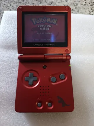 Advance Sp Groudon Nintendo Rojo
