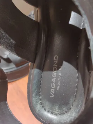 Sandalias Vagabond Plataforma Negras