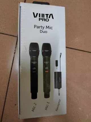 Microfonos Vieta Pro Party Mic Duo