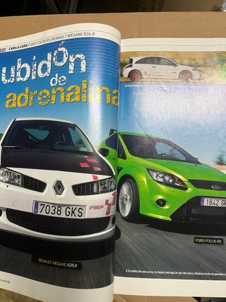 Autobild Sportscars Megane R26.R Focus RS