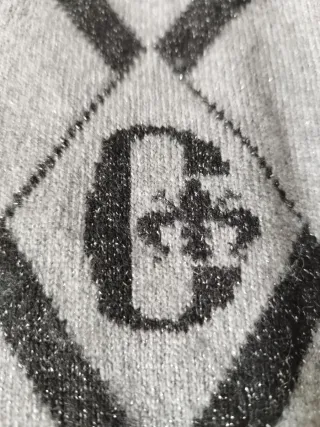 Cardigan Conte of Florence Argyle Argento