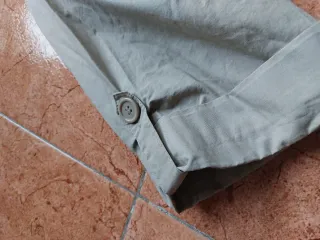 Gabardina Amichi 100% Algodón beige con cremallera