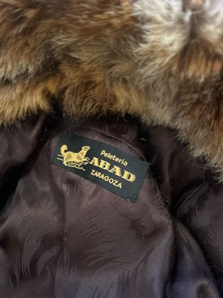 Chaleco de piel de zorro