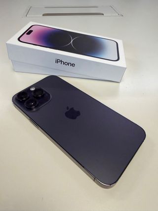 iPhone 14 Pro Max Gris/Morado