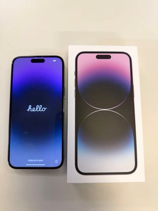 iPhone 14 Pro Max Gris/Morado