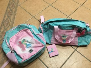 Lote Busquets: Mochila y Bolso Deportivo