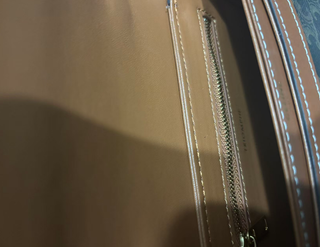 Bolso Celine Triomphe Marrón y Dorado