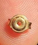 Pendientes Plata Ley Baño Oro Rosa