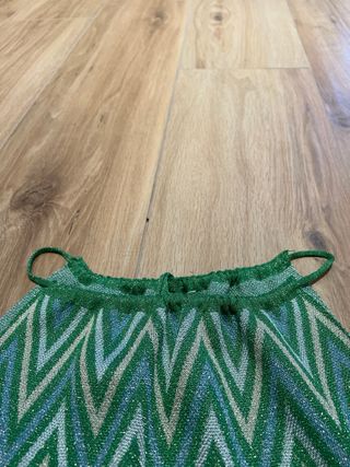 Top fiesta lentejuelas zig-zag