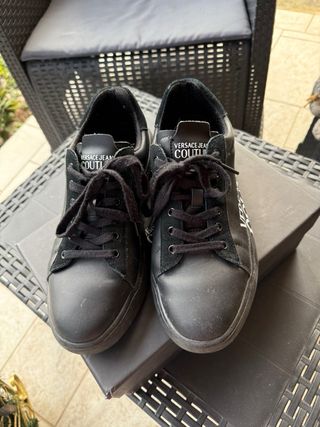 Versace Jeans Couture Sneakers Nere Pelle