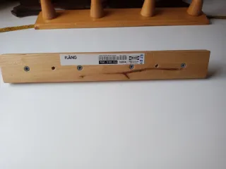 Perchero Madera y Metal 32cm