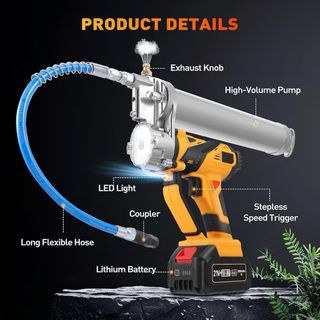 Pistola Engrasadora Batería 10000 PSI