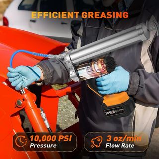 Pistola Engrasadora Batería 10000 PSI