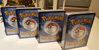 Pokémon 4 Mazzi Sigillati Energia.