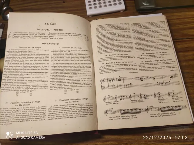 Partituras J.S. Bach