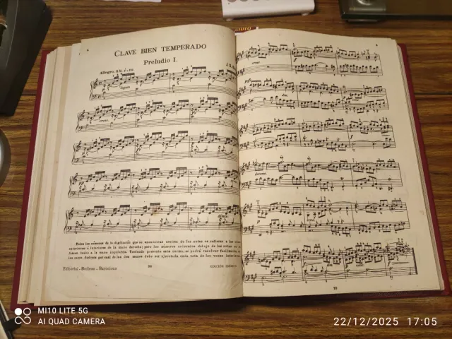 Partituras J.S. Bach