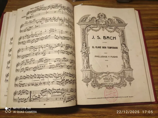 Partituras J.S. Bach