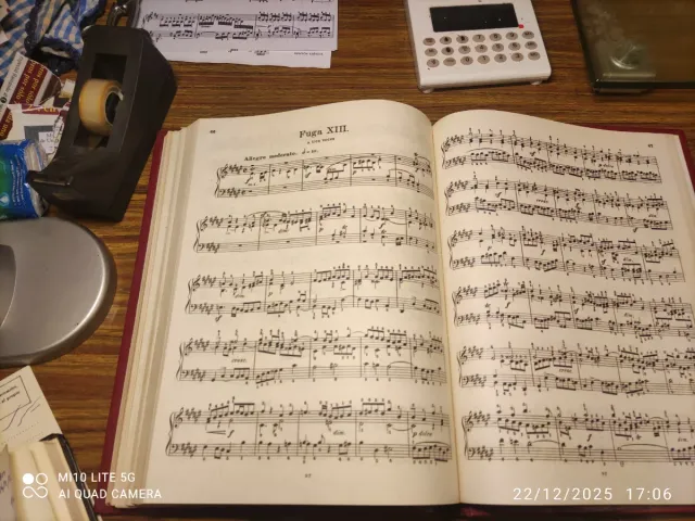 Partituras J.S. Bach