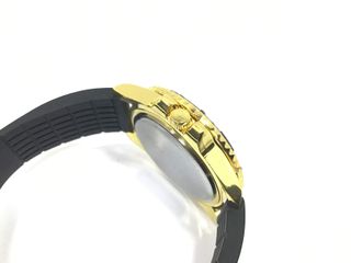reloj pulsera unisex shaarms negro dorado