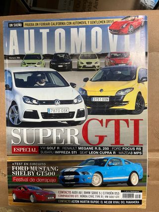 Revista Automovil Super GTI
