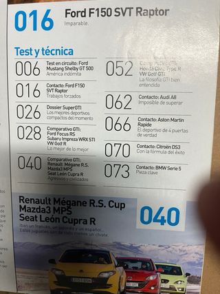 Revista Automovil Super GTI